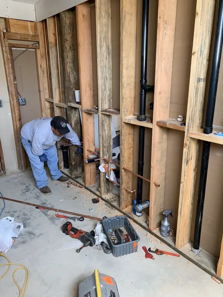 Commercial rough-in plumbing for Commercial Plumbing in Gardendale